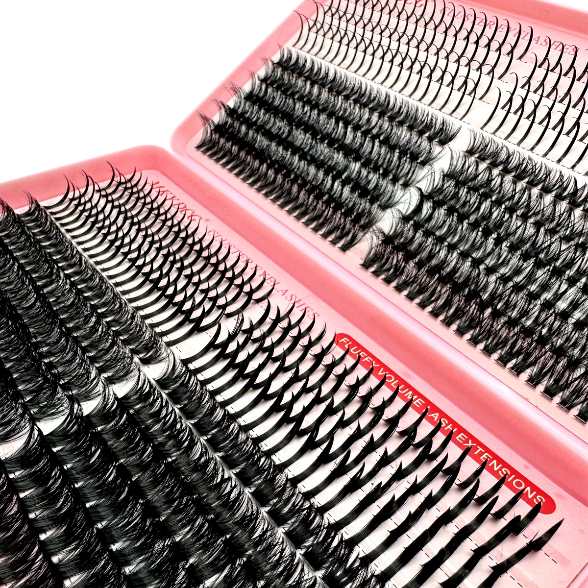 الرموش كتاب أسفل + المسامير جلدة مجموعات Wispy مانغا جلدة مجموعات تمديد فريدة من نوعها شائكة العنقودية أنيمي الأفراد الجنية #5