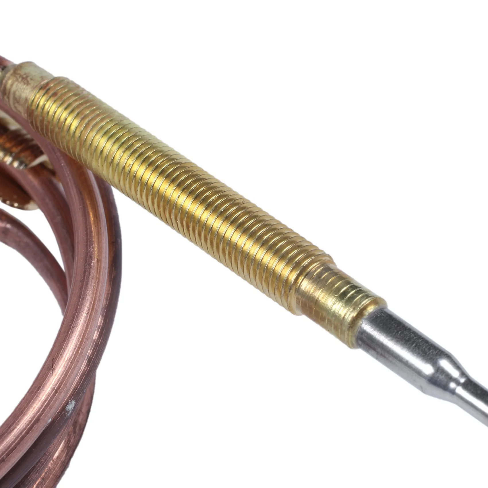 AB47-3Pcs เตาแก๊ส 900 มม.Universal Thermocouple ชุด M6X0.75 พร้อมถั่วหก (15) เปลี่ยน Thermocouple