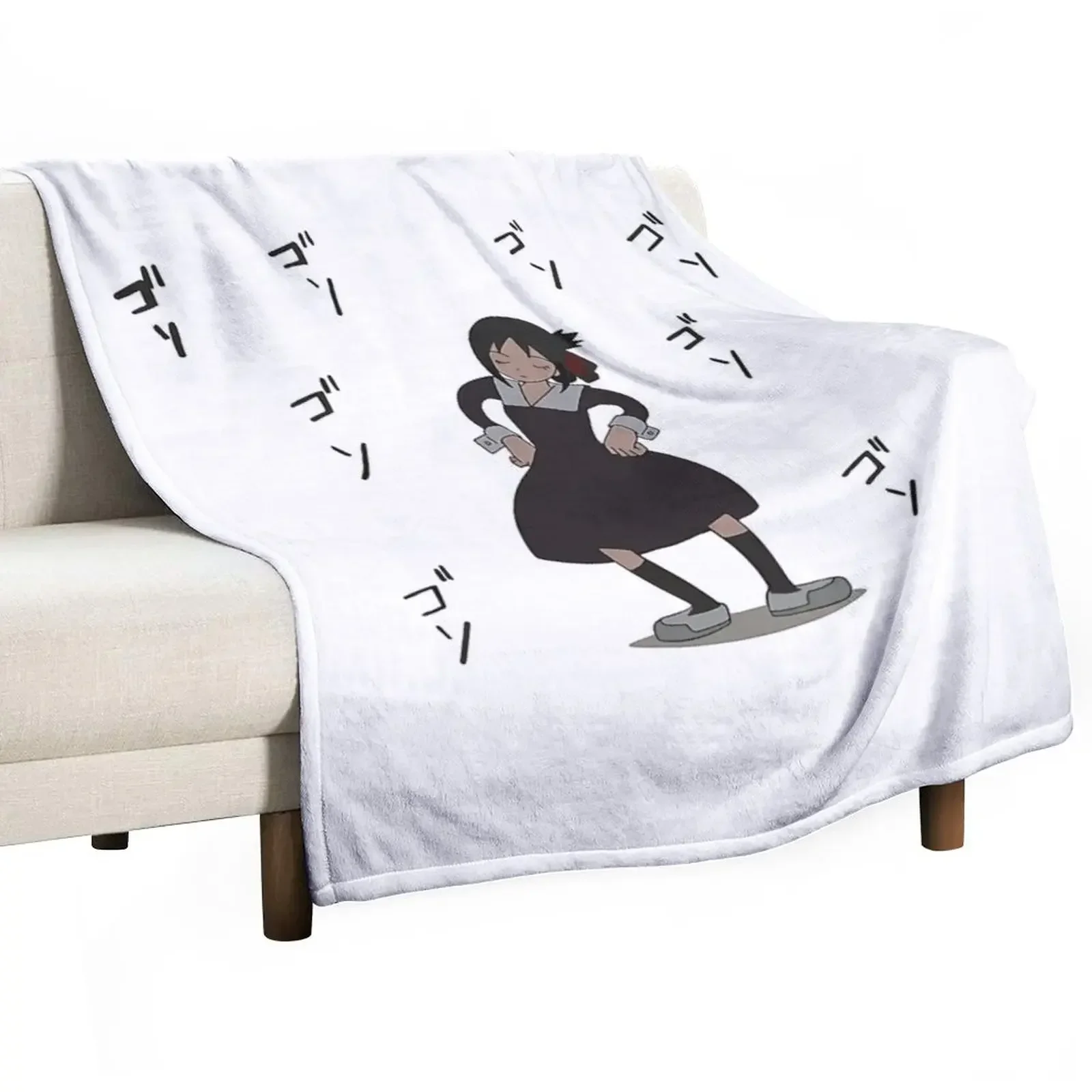 Kaguya's Dance old cartoons vending machine dance Throw Blanket Sofa Throw Soft Plaid Bed Fashionable Blankets