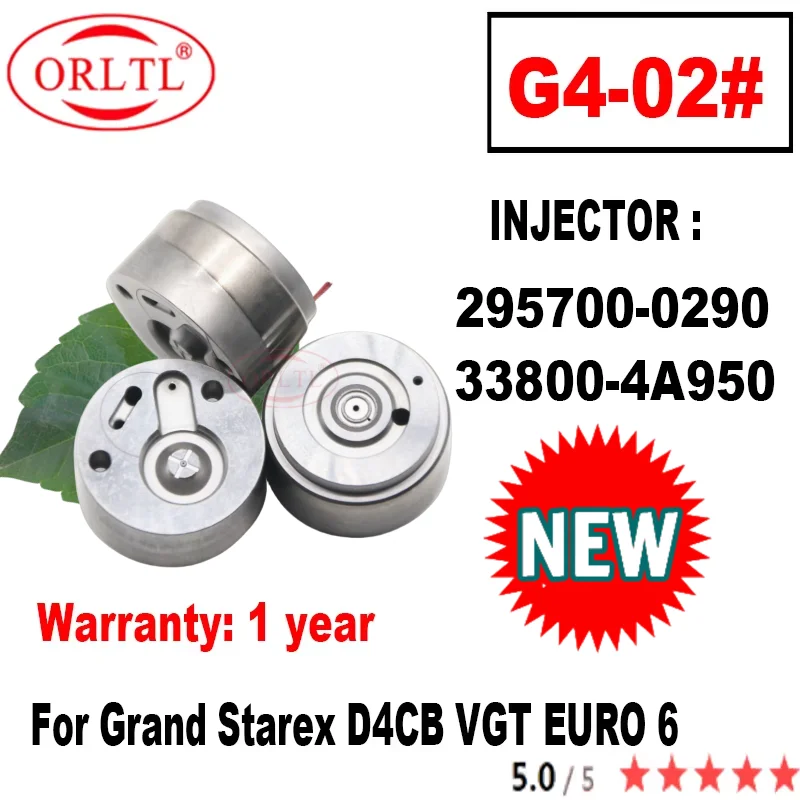 

Дизельная пластина регулирующего клапана G4 02 # Инжектор 295700-0290 33800-4A950 ДЛЯ Grand Starex D4CB VGT EURO 6 2957000290 338004A95