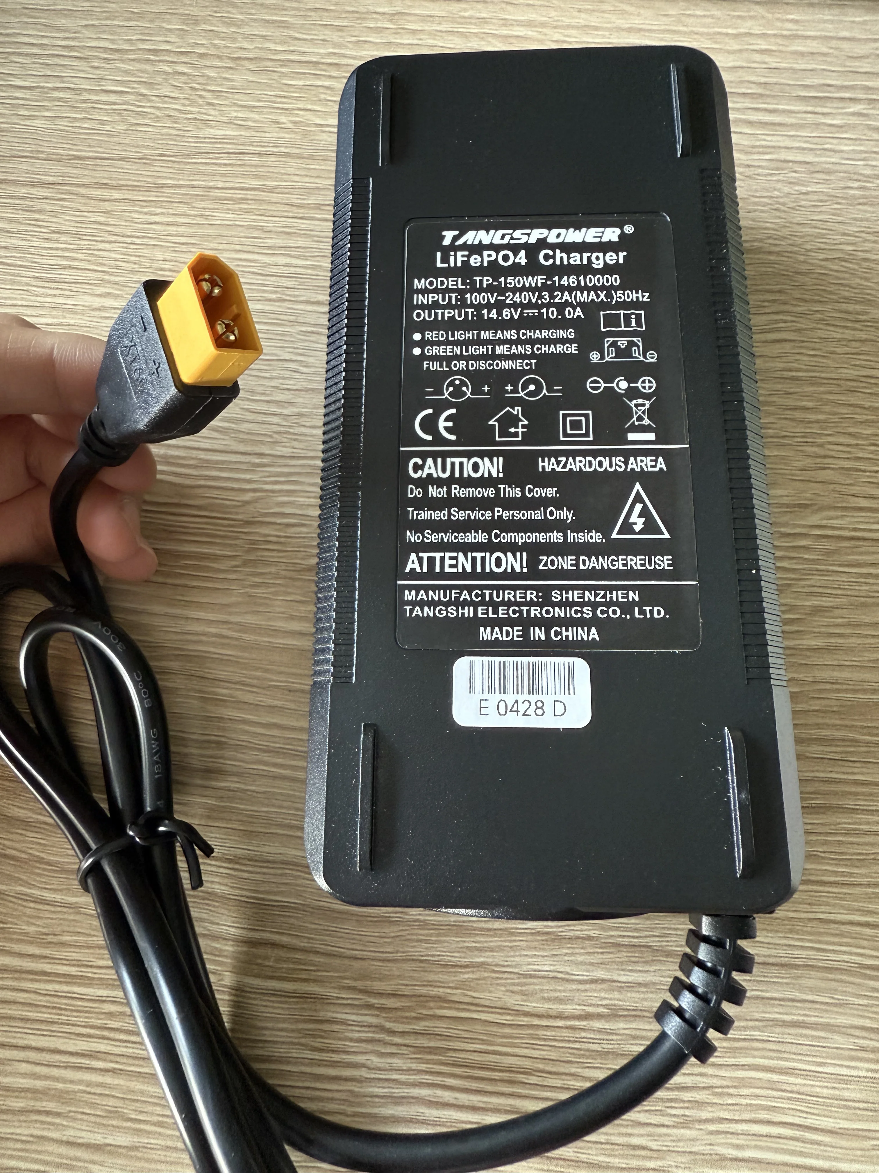 14.6V 10A Smart LiFePO4 Battery Charger 4Series For 12.6V 12V 12.8V 14.4V Electric Scooter Bicycle XT60 High Quality Connector