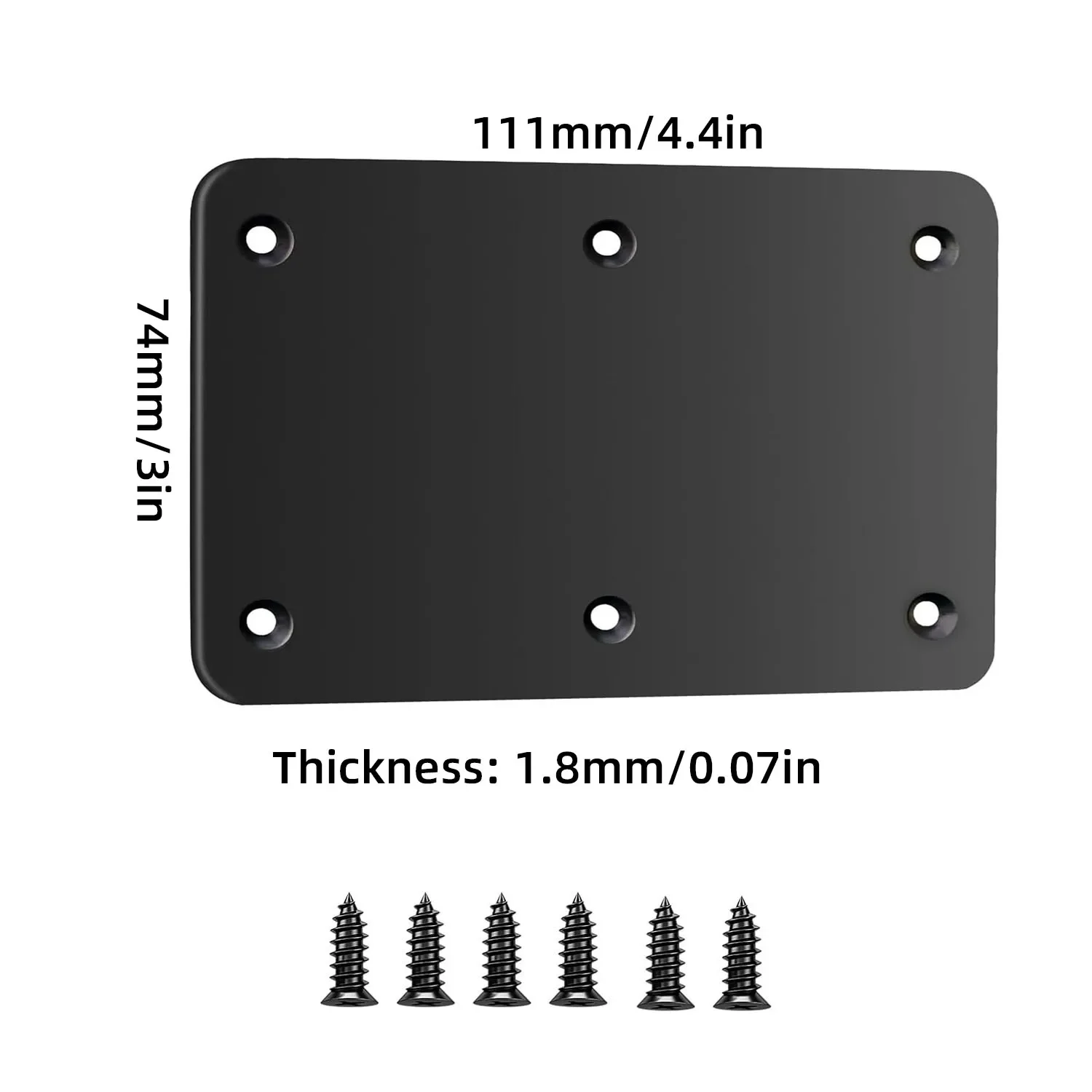 Metal Sheet Support Magnetic Backup Camera Mount Waterproof Iron Sheet Bracket Compatible Aluminum RVs/Trailers/Campers