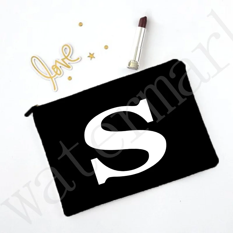 Letters Gedrukt Cosmetische Zakken Bachelorette Party Toiletartikelen Organizer Pouch Bruid Huwelijksgeschenken Bruidsmeisje Make-Up Gevallen