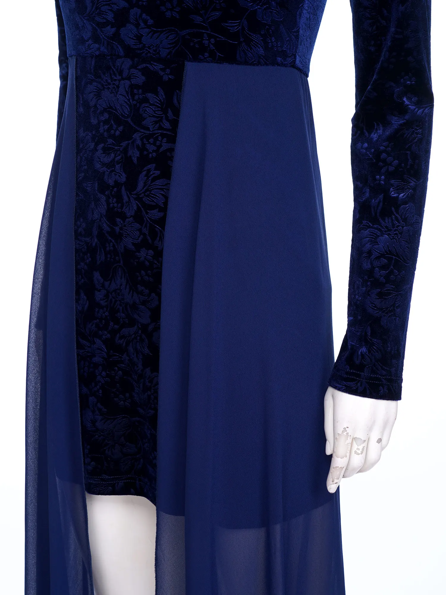 Women Festive Prom Bodycon Dress Velvet Floral Dress for Engagement  Gown Evening Wedding Party Dresses Elegant Robe De Soiree