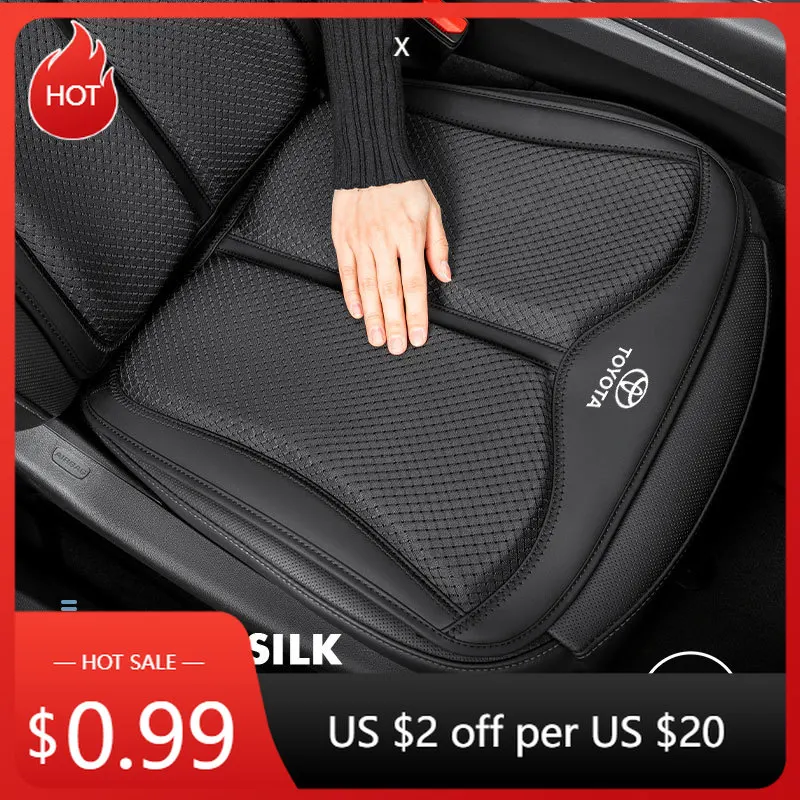 

Для Toyota 2026, горячие колпаки-концентраторы, подушка для автомобильного сиденья, увеличивающая высоту, снимающая усталость, противоскользящая накладка для Toyota Corolla Yaris Aygo Prius R