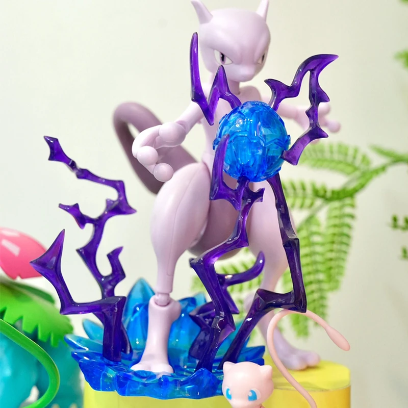 行こう！ ポケモンビルディングブロックピカチュウヒトカゲフシギダネゼニガメミュウツー組立置物おもちゃ子供の誕生日ギフト