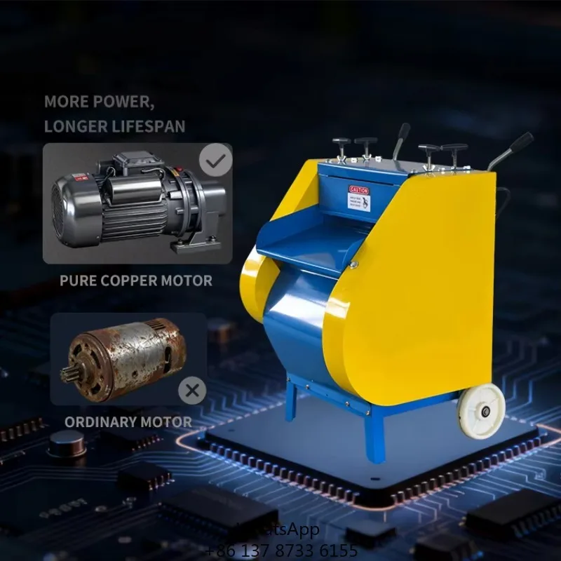 2025 Newest Design F60-1 Cable Stripper Machine Copper Wire Stripping Machine Scrap Cables Recycling Machine