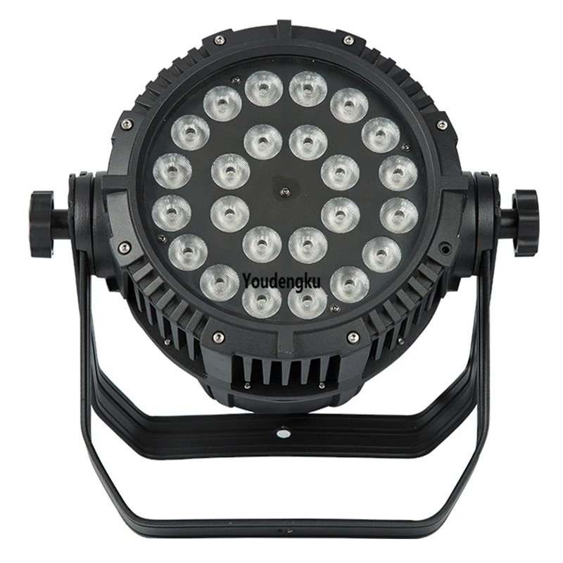 6pcs IP65 par led rgbw 24x10w led par 4 in 1 LED outdoor par led water-proof par64 light for outside