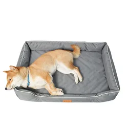 Anti bite dog kennel waterproof bite resistant all season universal mat removable and washable 900D Oxford cloth  spring summer