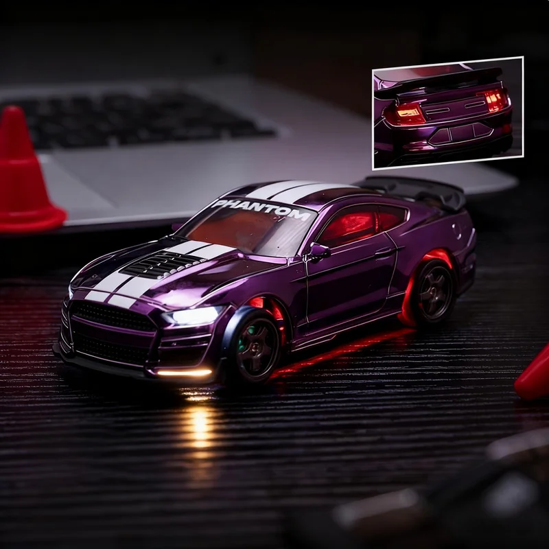 RC Mini Desktop Drift 1:43 Scale Remote Control Car Retro Four-Wheel Drive High-Speed Electric Racing Toy Vehicle Gifts For Boys