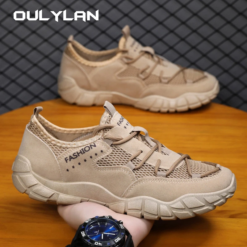 

Men's Casual Sneakers Comfort Outdoor Platform Shoes for Men Travel Lightweight Hiking Sneakers Size 39-44 Malev