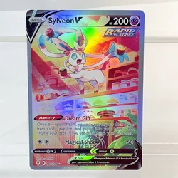 PKM High Quality Holo Proxy Cards Charizard Entei Leafeon Sylveon Sword & Shield Foil Cards PTCG PROXY The Best Gift at a Party