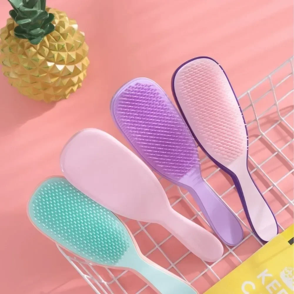 Scalp Massage Comb Anti-static Massage Hair Brushes Not Knotted Tangle Detangling Shower Massage Hairbrush For All Hair Types