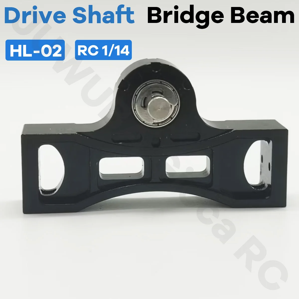 Drive Shaft Bridge Beam HL-02 Aluminum Alloy For 1/14 Tamiyaa RC Dump Truck Tractor Tipper LESU MODO DIY Toy Model Parts