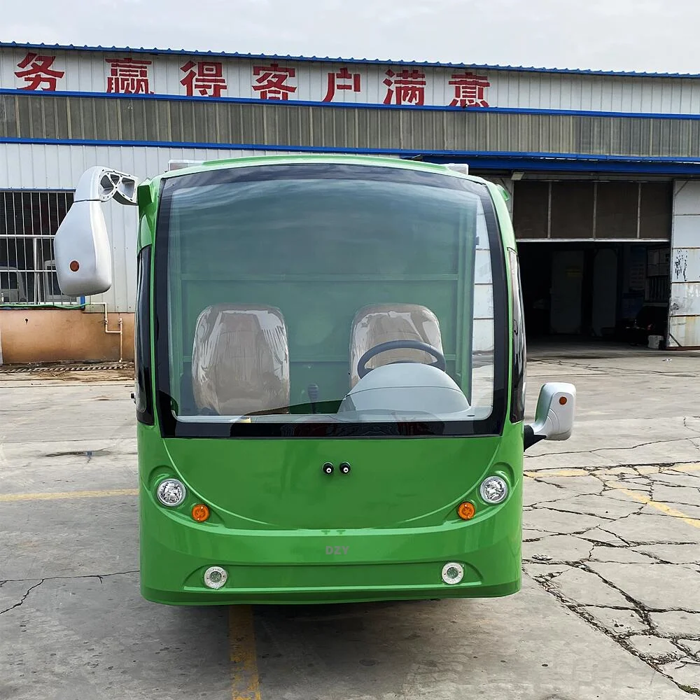 New high-quality golf cart, 11 seat shuttle bus, electric sightseeing bus