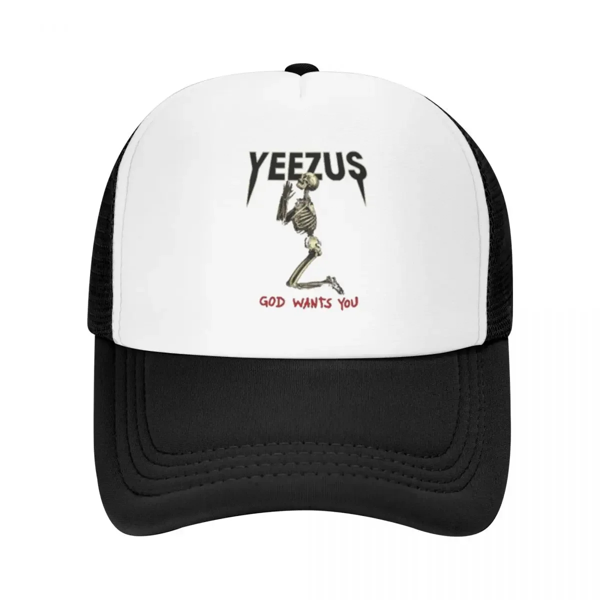 YEEZUS GO WANTS YOU летние сетчатые бейсболки мужские персонализированные женские пляжные шляпы для папы кепка дальнобойщика