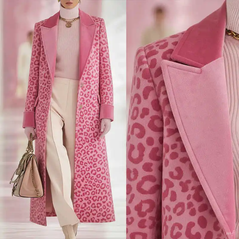 

High-end Women Long Overcoat 1 Piece Thickened Design Feeling Wool Coat Autumn and Winter Warm Customized