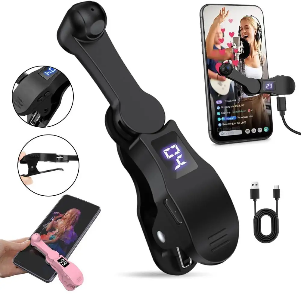 أداة النقر التلقائي على الشاشة لتطبيقات الهواتف الذكية، أداة البث المباشر للفيديو، أداة USB محاكاة للهواتف الذكية، حوامل ثلاثية تعمل باللمس، Tapper #1