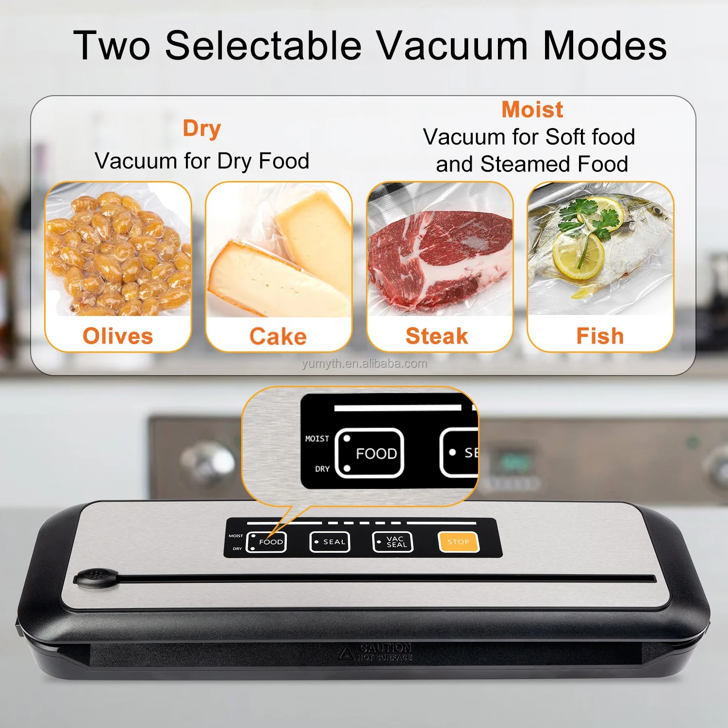 Портативный пищевой вакуумный  – обзор и цена Vacuum Sealer