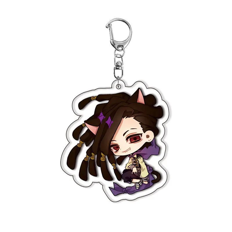 Anime GACHIAKUTA Zanka Rudo Enjin Acrylic Keychain Backpack Pendant Keyring Key Chain Decoration Ornament Props Fans Gift image 6