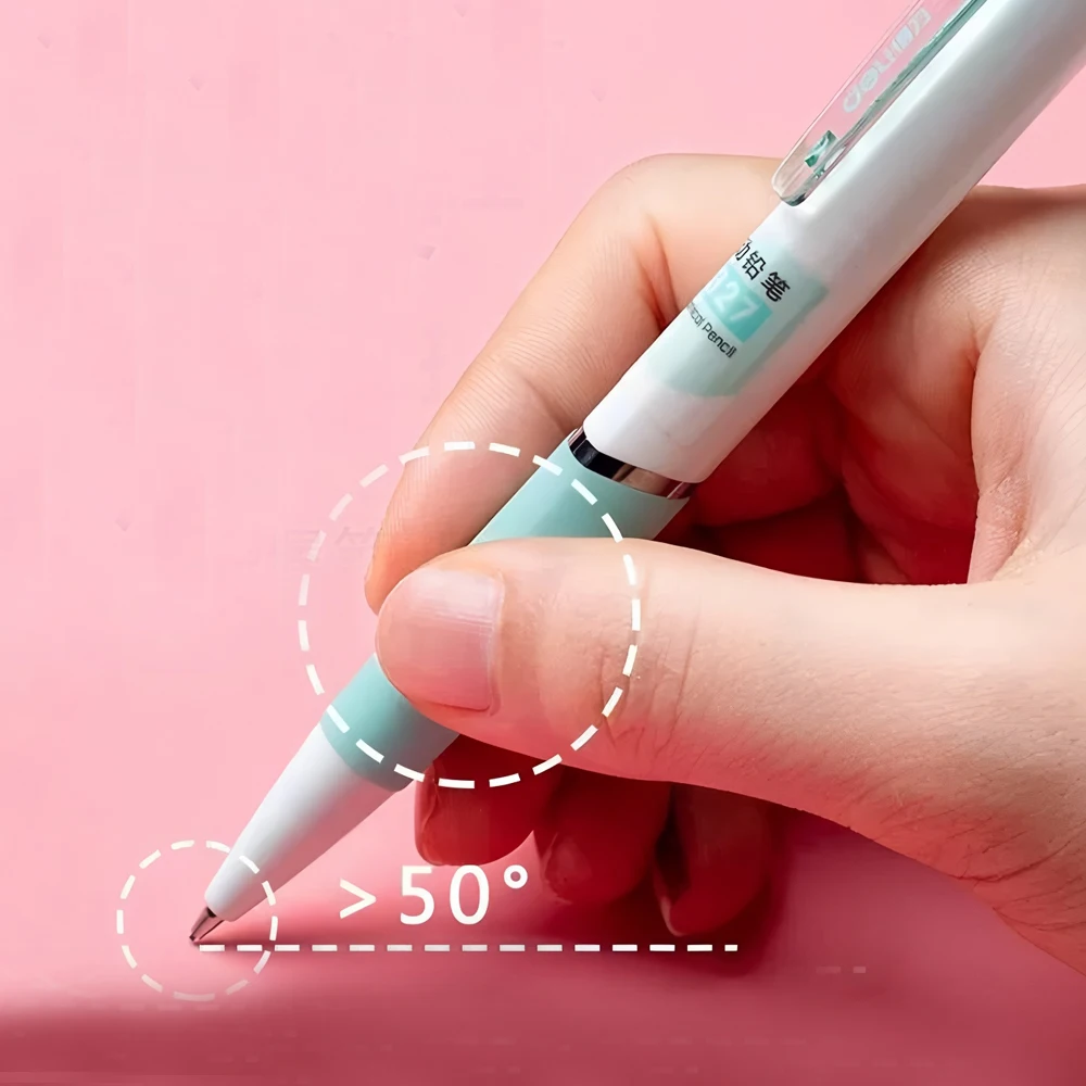 0.5/0.7mm Mechanical Pencil Low Center of Gravity Metal Drawing Special Pencil Office Write Art Supplies for School view 2