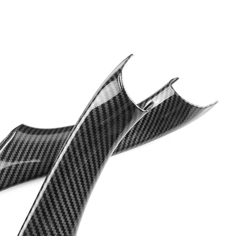 Für BMW 5er F10 F18 2011-2017 Auto-Innenraum Türgriff-Schutzabdeckung mit Carbon-Textur-Verkleidung