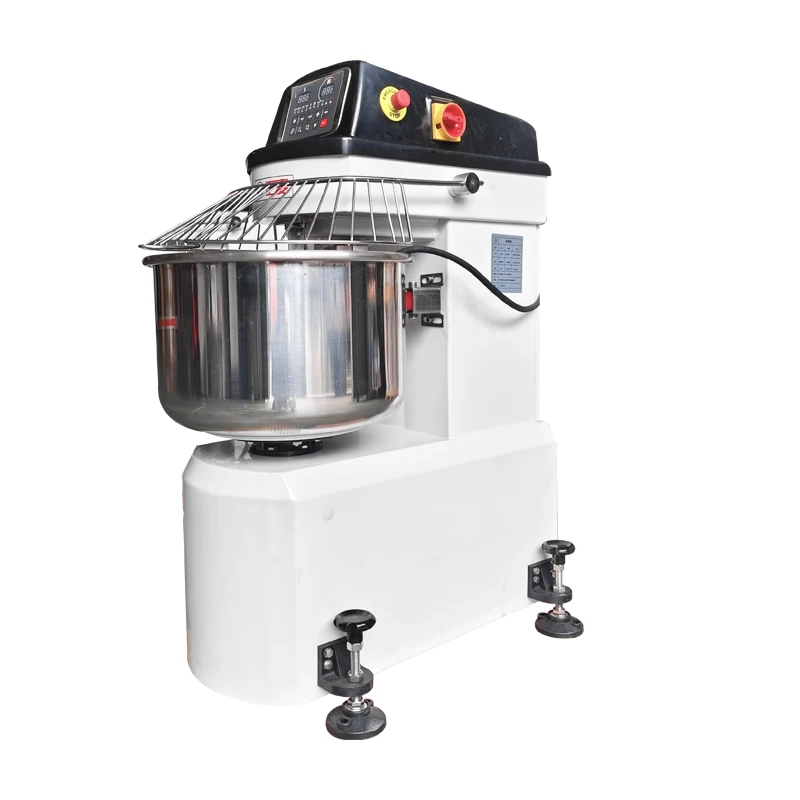 New Commercial 15kg Industrial Dough Mixer Machine High Productivity Stainless Steel Automatic for Restaurants