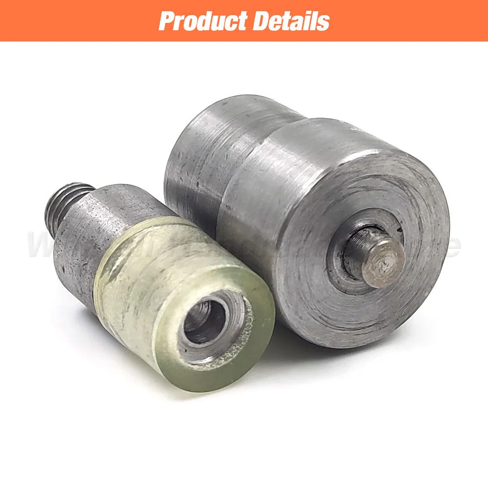 Hand Punch Press Machine Metal Dies Mold Double Cap Rivets Snap Eyelet Grommet Buttons Tools  For Leathercraft Handmade Supplies