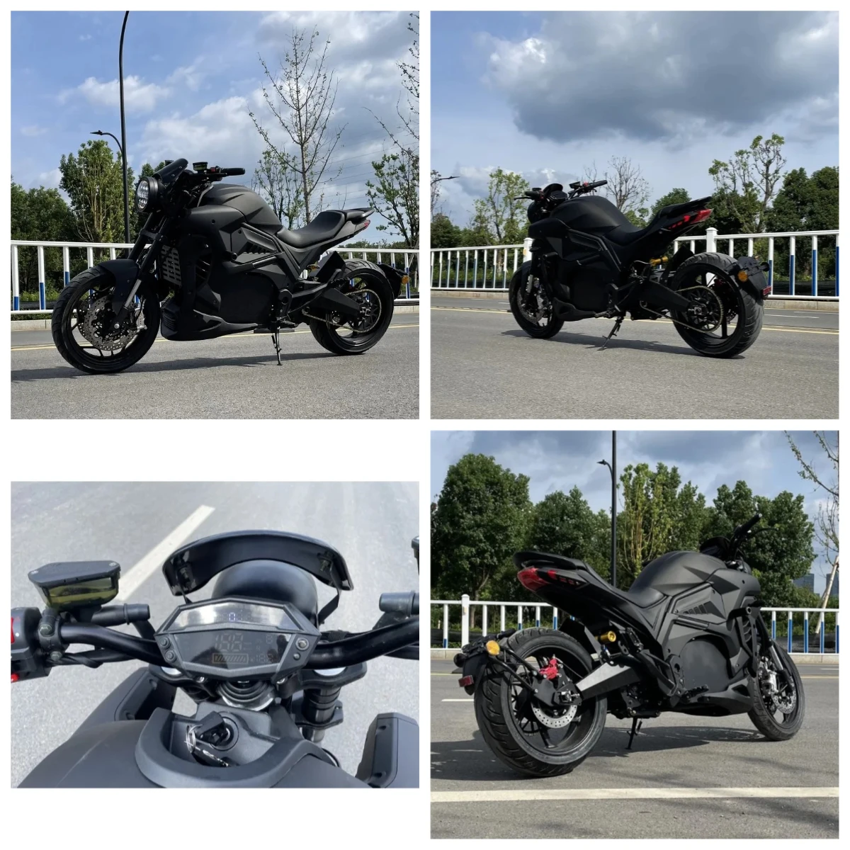 

2025 новейший профессиональный настраиваемый новейший стиль электрический мотоцикл 8000 Вт 90a литиевая батарея бесщеточный двигатель среднего привода с