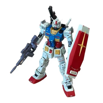 애니메이션 건담 GTO HG RX-78-2 모델 키트 피규어 수집 RX78 조립 키트, 모바일 세트 메카 키트, 어린이 명절 선물, 1:144 