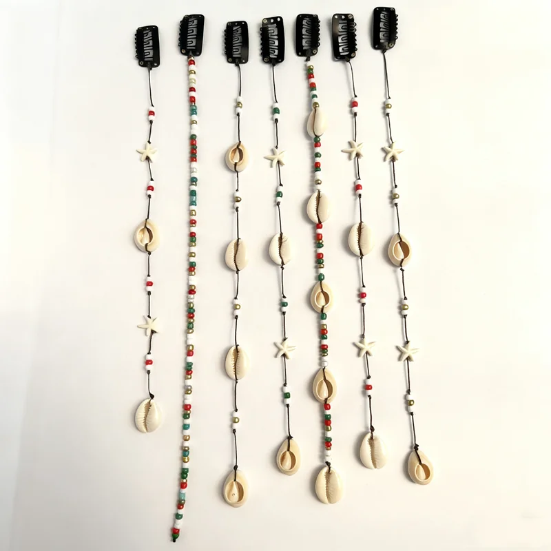 Заколки-для-волос-в-виде-раковины-летние-пляжные-аксессуары-для-волос-плетеная-восковая-нить-с-кисточкой-заколки-для-отдыха-в-стиле-бохо