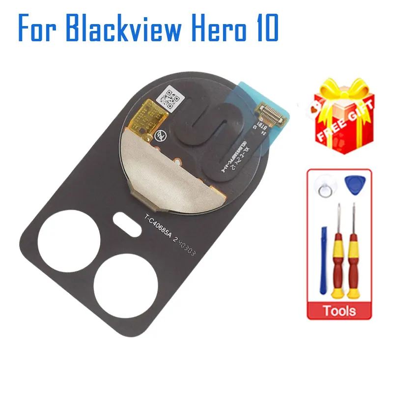 Original Blackview Hero 10 Back Cover Sub Secondary Screen LCD Display Touch Screen Digitizer For Blackview Hero 10 Smart Phone