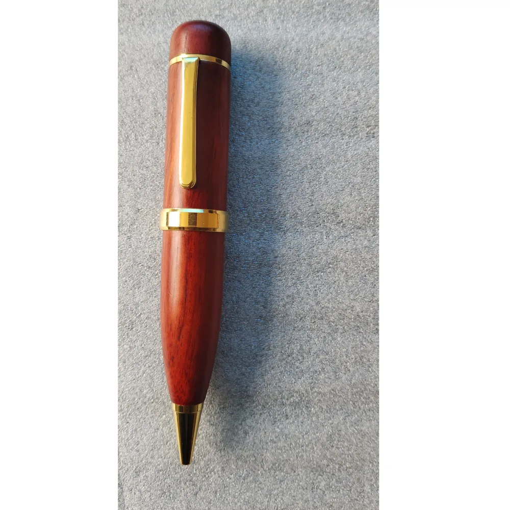 

Supler Large Red Wood Gel Pen, Rosewood Signature Pen, Big King Pen
