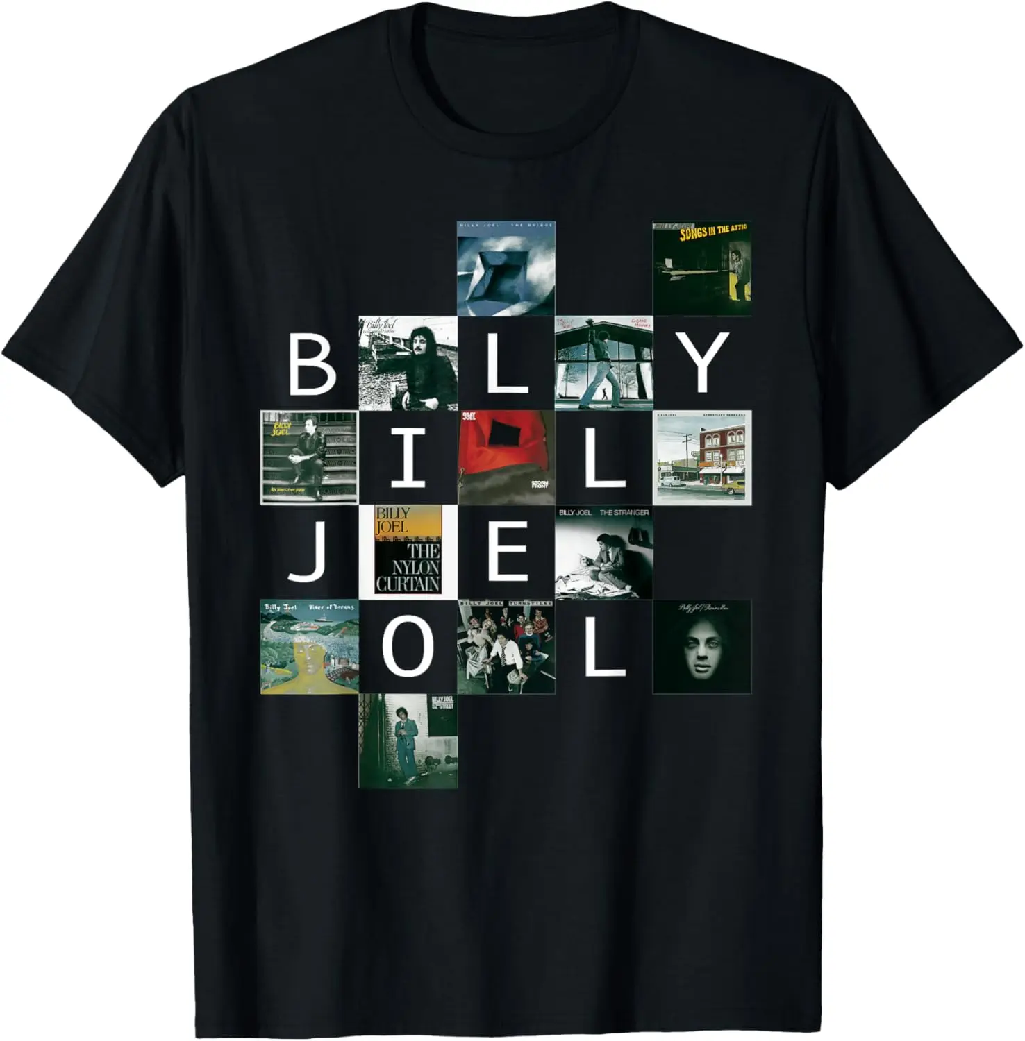 Billy Joel - Albums Set List T-Shirt