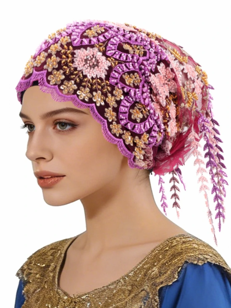 

Новинка 2026: Африканский тюрбан-головной убор, нигерийский авто-геле, женская шапка-тюрбан, свадебные гели, мусульманские головные уборы, боннет