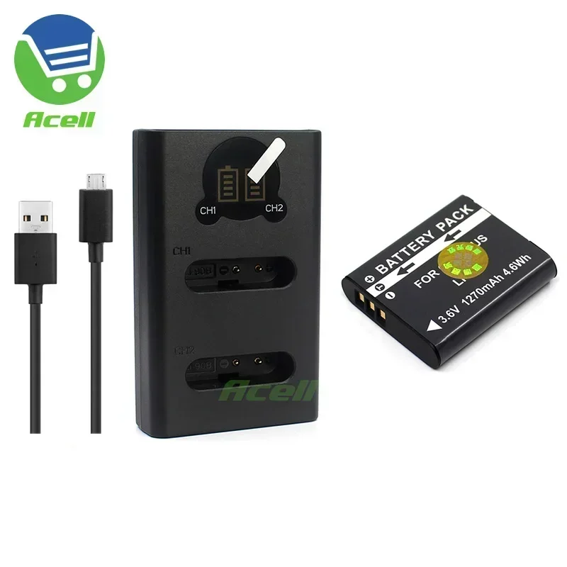 DB-110 Li-ion Battery or USB Charger for RICOH GR IIIx / GR III / GR IIIx HDF / G900 / G900SE / WG-6 Camera Compatible BJ-11