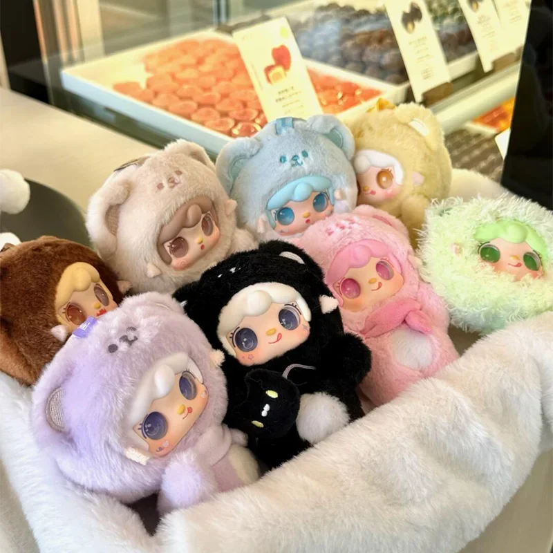 Yooki 4th Generation Take A Bite of Bear Series Vinyl Plush Blind Box Mystery Box Anime Figures Bag Pendant Cute Doll Gift Toys