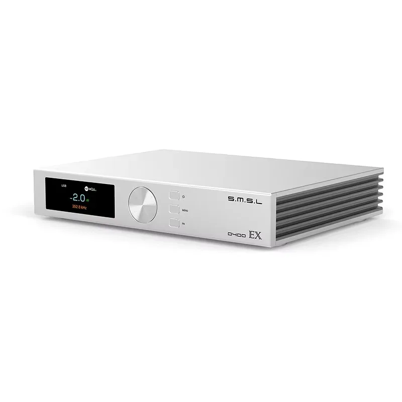 2025New SMSL D400EX MQA-CD Decoder Dual AK4499 Desktop Hi-Res IIS DAC Balance Pre-amplifier AMP Support LDAC APTX HD