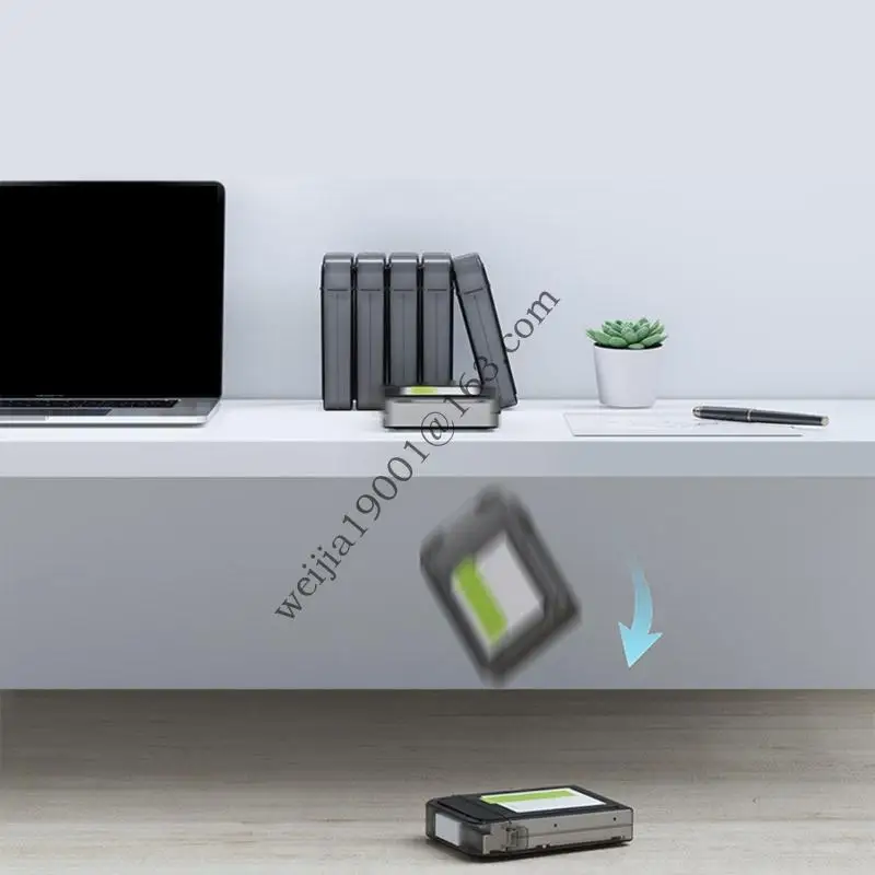 صندوق تخزين محرك الأقراص الثابتة آمنة لسيارة 3.5 بوصة يسهل ملئها في حقائب الظهر. H05A