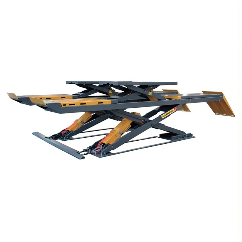 High Quality Portable Movable Hydraulic Scissor Car Lift Ramp Hoist CE Certified 5t Lifting Economical Hot Sale Fast Delivery