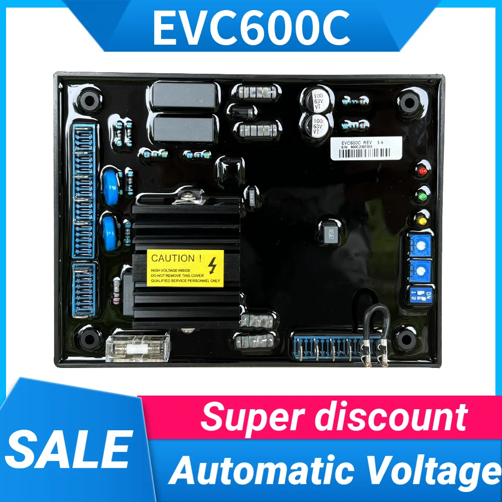 EVC600C AVR ENGGA Diesel Generator Voltage Regulator Stabilizer Genset Spare Parts EVC 600C