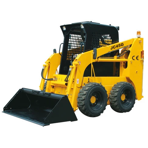 

Mini Skid Steer Loader Diesel Compact Loader 4 In 1 Multi Functional Attachment For Construction Site And Landscaping