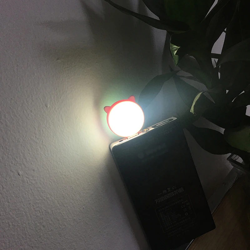 Mini USB LED Light, Car LED Interior Lighting USB LED Reading Light, USB Nightlight Laptop Light Home Office Decoration