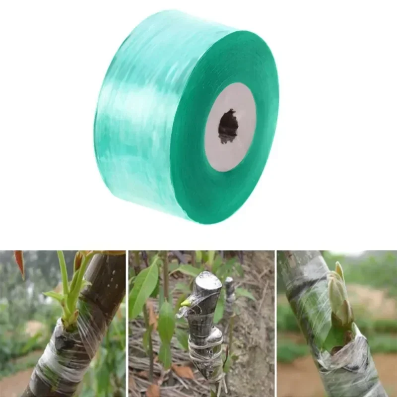 100meters 2cm Fruit Tree Grafting Tape, PVC Fruit Tree Grafting Stretchable Tape Barrier Branch Gardening Tool
