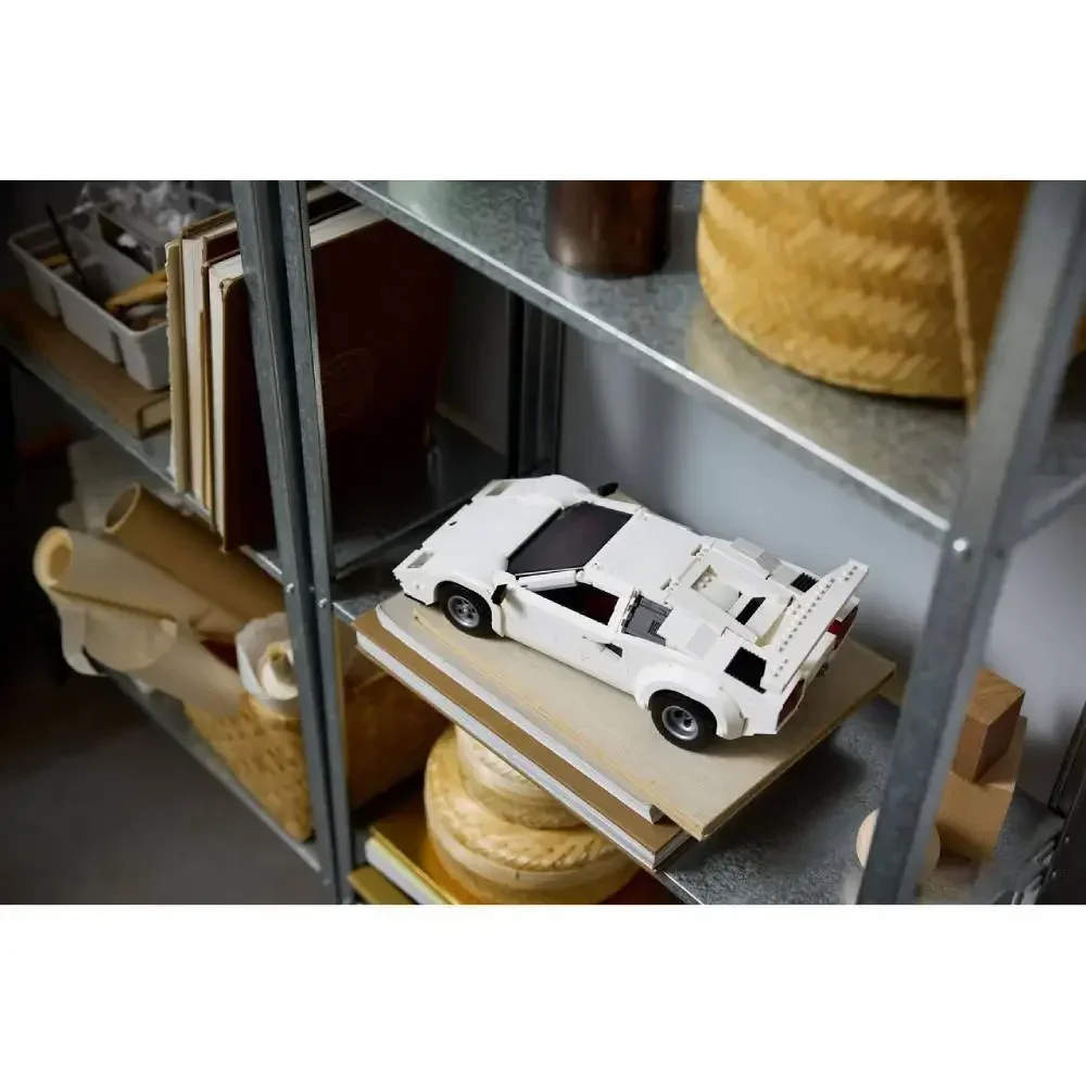 2025 NEW 10337 Countach 5000 QV Building Blocks Super Racing Car Model Classic Collection Bricks Cars Toys Boy Christmas Gift