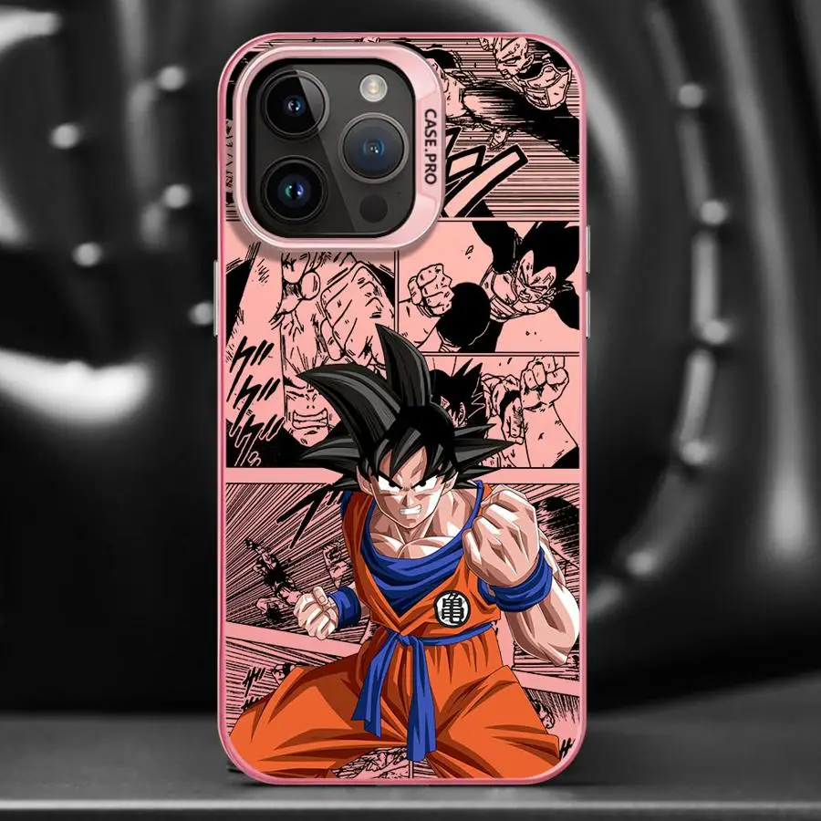 Anime-D-Dragons Balls Phone Case for iPhone 12 Pro 16 15 Plus XR 13 XS Max 16e 14 Pro X 11 Pro Max 11 Pro Soft Cover view 4