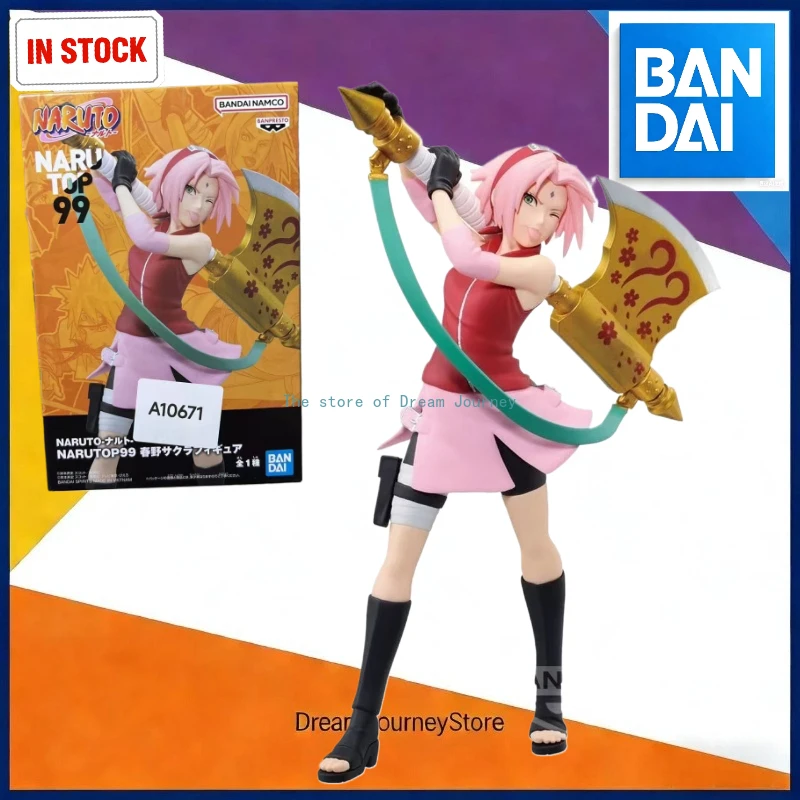 

In stock Bandai Optical Factory Naruto Shippuden Narutop99 Haruno Sakura scenery figure ornament collection gift
