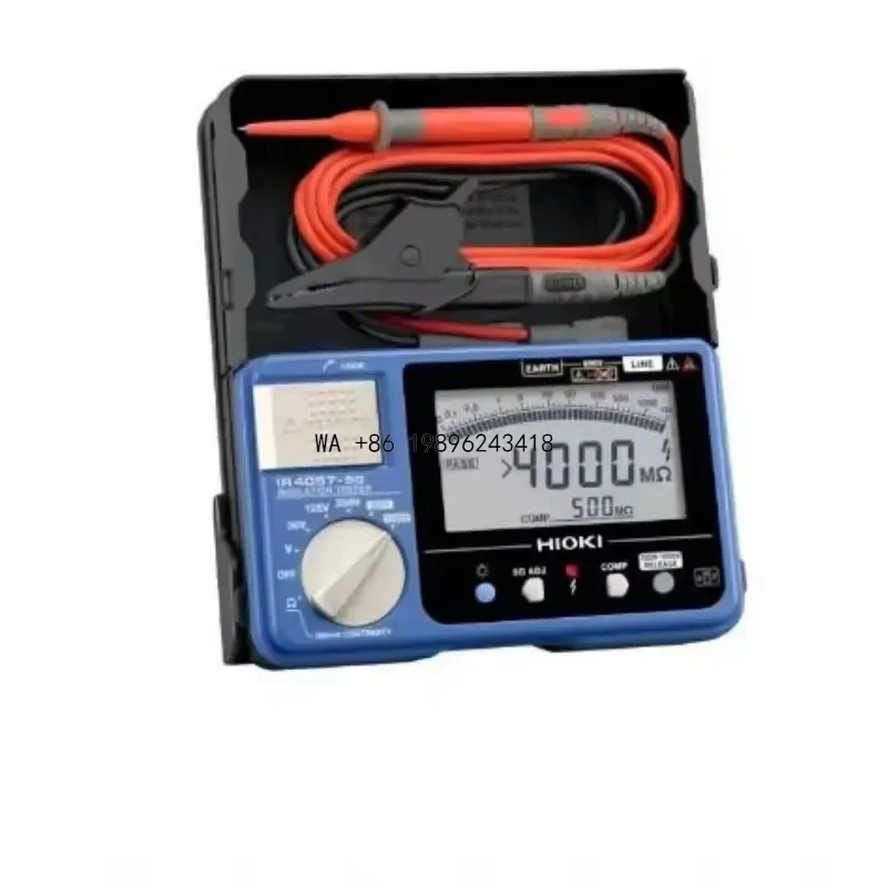 Wmwmnu for HIOKI IR4057-50 Insulation Resistance Tester Digital Megohmmeter High Precision Electrical Testing Meter