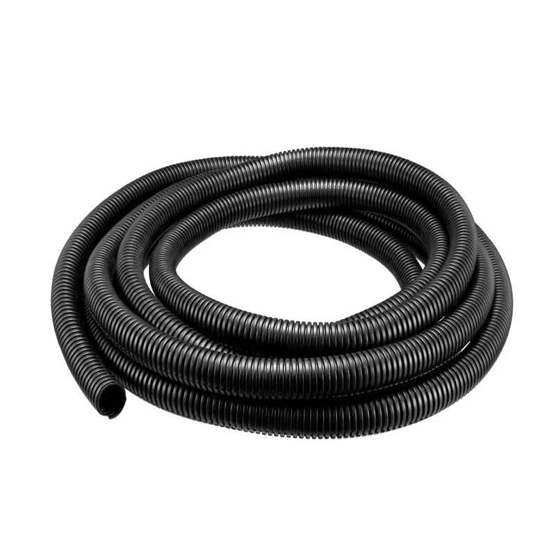 Cable de Pipe7mm-28mm corrugado para coche, arnés de tubo de aislamiento resistente al calor, accesorios de protección de cables eléctricos para Motor, 1/3/6M