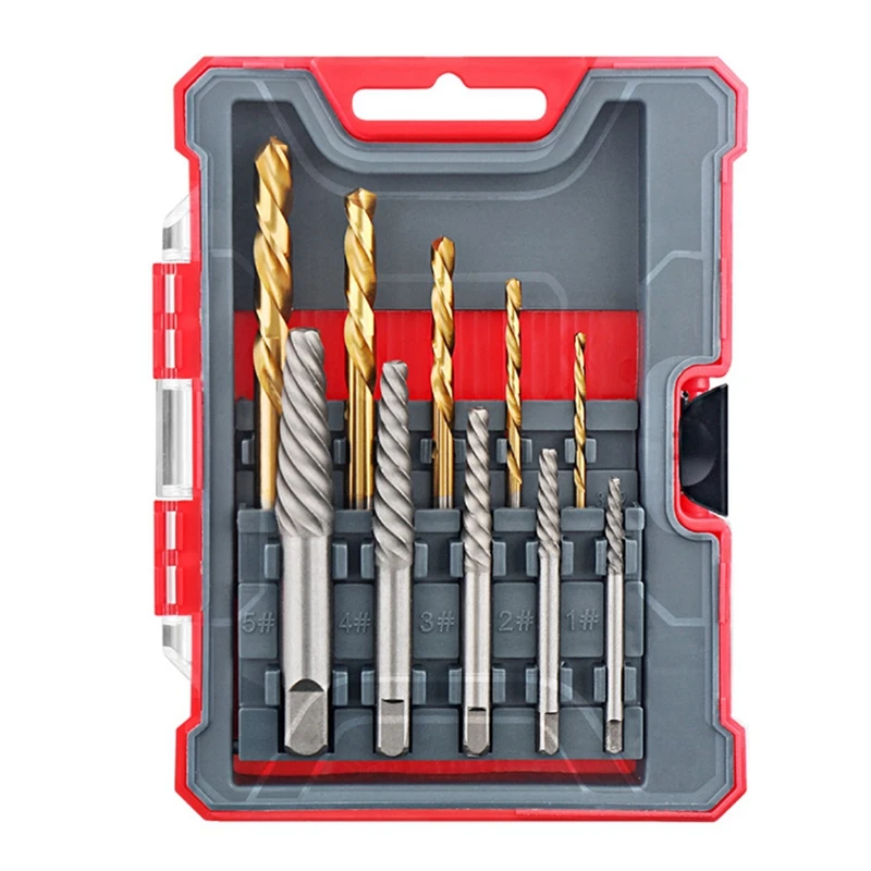 

10 Pcs Broken Screw Sliding Wire Extractor Broken Wire Extractor Artifact Tool Set (Gold+Silver)